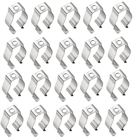 QIUMING T6 Led Tube Clips Titulaire T6Tube Fluorescent Accessoires T6 Support de Fluorescent Clips Support Tube Lumineux pour Fi