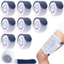 Lot de 10 sangles de fixation pour sac d'urine - Sangle Velcro réglable - Support de cathéter - Appareil de stabilisation pour c