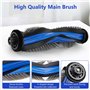 Lot de 16 accessoires de rechange pour aspirateur Ecovacs Deebot T50 Max/T50 Pro/T50 Omni/T50 Pro Omni, brosse principale, bross