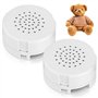 GOEDCH 2 pièces Enregistreur vocal pour peluches : Module sonore enregistrable avec 60 secondes d'enregistrement