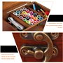 GOEDCH Kits de Couture en Bois: Kit Couture Complet, Premium Couture Accessoires avec Boîte de Rangement en Bois pour Les Filles