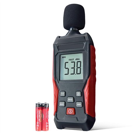 GOEDCH 30-130dB(A) Sonomètre Numérique: Décibelmètre Professionnel