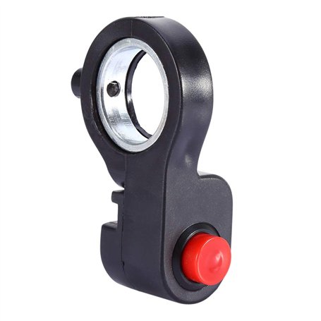 Nikou Interrupteur de Klaxon de Moto à Petits Points Interrupteur de DéMarrage à Bouton-Poussoir Interrupteur de Klaxon de Guido