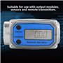 Débitmètre de Carburant - Eau Turbine Numérique Compteur de Carburant Diesel Essence Carburant Débitmètre 15-120L / min 1" NPT (