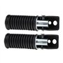 Nikou Repose-Pieds de Moto, Repose-Pieds Avant AntidéRapant pour Moto Repose-Pieds ArrièRe pour Passager pour GN125/QJ25/GS125/G