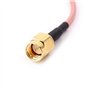TengKo RG316 SMA Mâle à MCX Câble mâle Plug15cm RF Pigtail Jumper Cable Coaxial Coax Cable Assembly