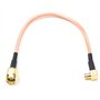 TengKo RG316 SMA Mâle à MCX Câble mâle Plug15cm RF Pigtail Jumper Cable Coaxial Coax Cable Assembly