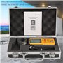 Capteur Intelligent AR860 Jauge d'Épaisseur à Ultrasons Numérique avec Écran LCD et sonde de Mesure 1,0-300,0 mm (Acier)