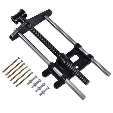 étau d'établi étau Menuisier 10.5" Étau Rotatif à 360 ° pour établi de Travail Étau à Bois Étau Ajustable d'Établi de Table Étau