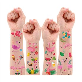 Leesgel Tatouage Éphémère Flamant Rose