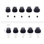 DollaTek 5PCS ZD Racing M1 13T 14T 15T 16T 17T Pignon Moteur