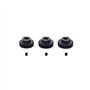 DollaTek 3PCS M0.6 17T-28T Engrenage de Moteur à pignon métallique pour pièces de Rechange de Moteur de Voiture d'arbre de 5 mm