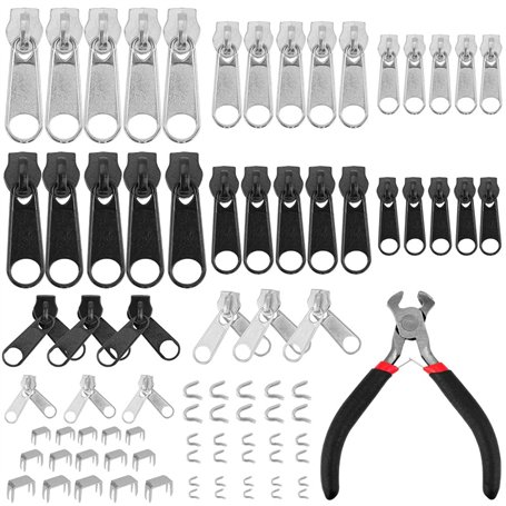 HEKOBAG 85 Pcs Kit Réparation Fermeture Éclair