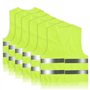Ghazpmuk 6 Pièces Gilet Haute Visibilité