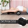 QOUBNIC Rouleau de massage, 5 en 1 Rouleau Massage Foam Roller Rouleau Massage en Mousse à Quadrillage, Rouleau Massage dos pour