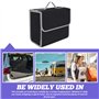 WEGREAT Organiseur de coffre de voiture : 30 x 17 x 29 cm Sac de coffre de voiture Organiseur de coffre en feutre Sac de rangeme
