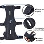 Huntingdoor Tir à l'arc - Accessoires Protège-doigts - En cuir - Long protège-bras - Équipement de protection - Pour droitier -