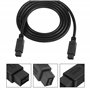 MEIRIYFA Firewire Câble IEEE 1394B 9 broches vers fiche 9 broches vers mâle FireWire 800 9 broches Câble adaptateur pour imprima