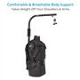 FLYCAM Flowline FLCM-FLN-500N 500N Gilet de soutien ergonomique professionnel pour cardan Charge utile jusqu'à 10-12 kg Barre su