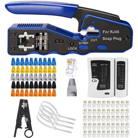 MAYLINEE Kit d'outils réseau CAT5 CAT6