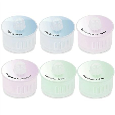 Chuancheng Lot de 6 Capsules de Parfum pour Ecovacs Deebot T9