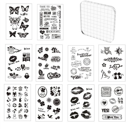 Tampon Silicone Scrapbooking