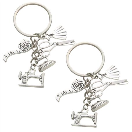 Porte-clés en fer à coudre Quilting