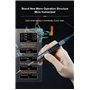MINIWARE TS101 Fer à souder B2 Tips Portable Digit DC5525 USB-C 90 W Température réglable 50-400 ℃ Original Digital OLED program