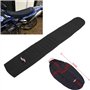 FastPro Housse de siège de Moto Universelle en Caoutchouc Noir
