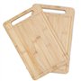 Luazvilkpsar 2 Pièces Planche à Découper en Bambou