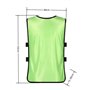 CHUANGOU 6 Pack Gilet Sport Adultes Maillots, Chasuble de Entraînement Sport, Chasuble Football Homme, Training Gilets