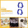 YANGWEN 2 Pcs Tambourin Demi Lune, Mini Hand Tambourine,Tambourin Percussion Plastique Jingle Bell Jouets Musicaux Instruments p