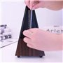 TAMUME Rouge Antique Cru Pyramide Style Renforcé plastique Metronome 40-208 BPM Tempo Minuteur Musique Intégré Avec Bell et Méca