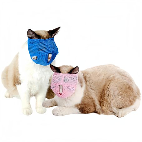 HJYDGJ Lot de 2 muselières pour chats pour toilettage