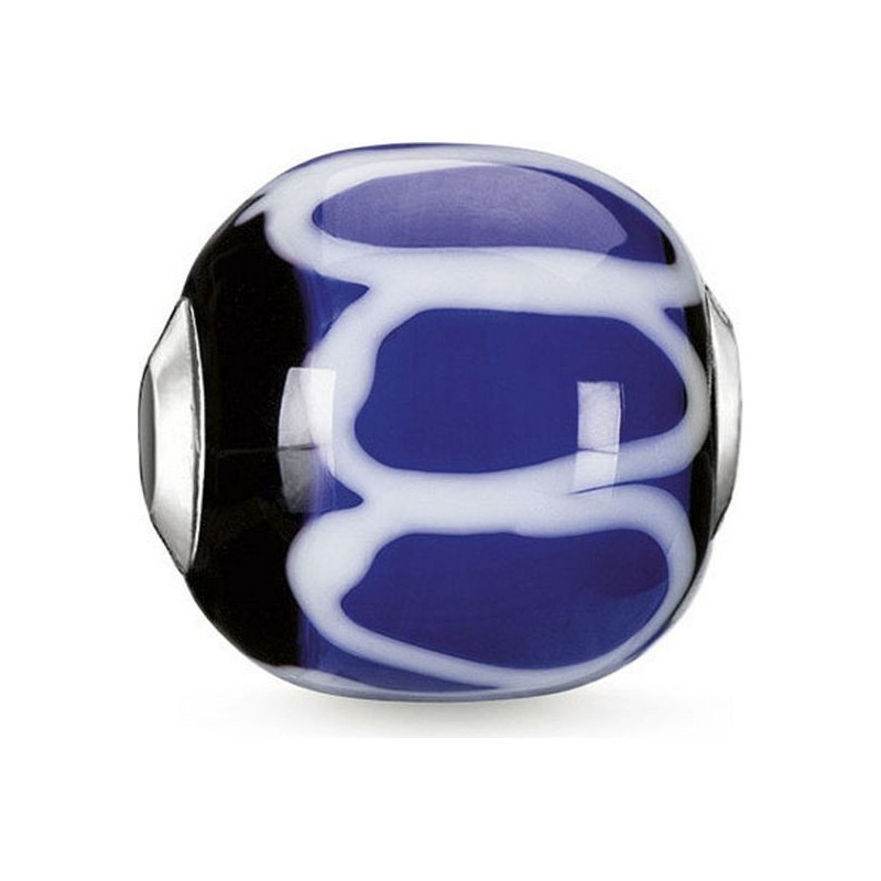 Perle de verre Femme Thomas Sabo SET0359-494-11-L3529 Bleu 1,1 cm