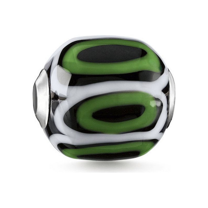 Perle de verre Femme Thomas Sabo SET0359-494-11-L2291 Vert 1,1 cm