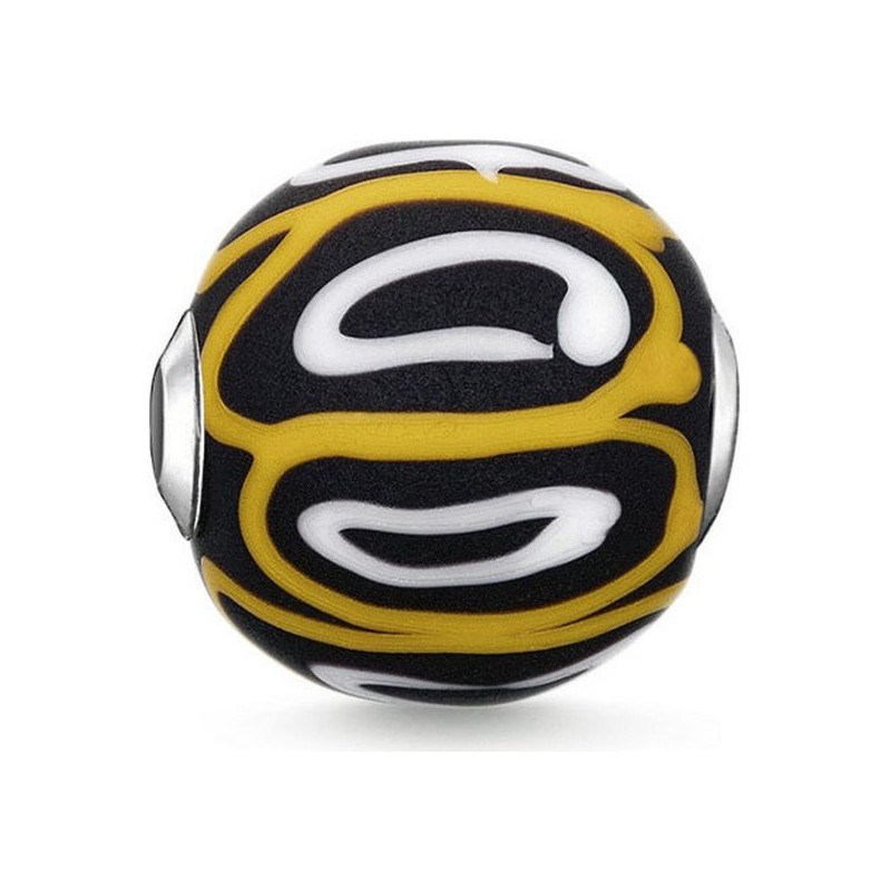 Perle de verre Femme Thomas Sabo SET0359-494-11-L2975 Jaune 1,1 cm