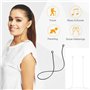 2Pcs Cordon De Connecteur De Bouchons D'Oreilles,Empêchant Les Bouchons D'Oreille de Tomber,Cordon En Silicone Flexible Pour Bou