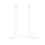 2Pcs Cordon De Connecteur De Bouchons D'Oreilles,Empêchant Les Bouchons D'Oreille de Tomber,Cordon En Silicone Flexible Pour Bou