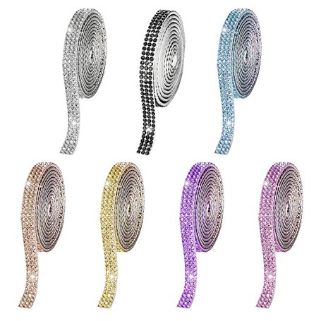 Lot de 7 Autocollants en Strass
