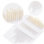 4 tailles - Cercle à broder en plastique - Kit de cercles à broder ronds colorés - En plastique - Cercle - Pour le bricolage et