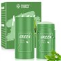 2 Pièce Green Masque Stick