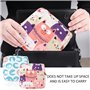 2 petits sacs menstruels, 1 petit sac portable, sac de rangement pour serviettes hygiéniques, sac de rangement portable, fermetu