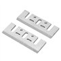 2PCS 3-1/4 Inch Tooling Lames de raboteuse Lame de Rechange pour Raboteuse électrique HSS Lame de Rabot pour Hitachi 1900B