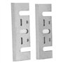 2PCS 3-1/4 Inch Tooling Lames de raboteuse Lame de Rechange pour Raboteuse électrique HSS Lame de Rabot pour Hitachi 1900B