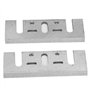 2PCS 3-1/4 Inch Tooling Lames de raboteuse Lame de Rechange pour Raboteuse électrique HSS Lame de Rabot pour Hitachi 1900B