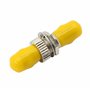 GELRHONR ST Coupleur fibre ST vers ST Connecteur multimode simplex, adaptateur coupleur fibre ST-ST (10 pièces)