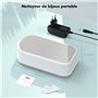 ETENTOUS Nettoyeur Ultrasons 48 kHz Ultrasonic Cleaner 640 ml Nettoyeur Ultrasons Lunettes 40 W Nettoyeur de Bijoux Nettoyeur à 