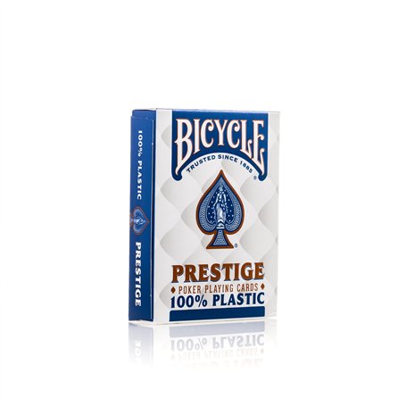 Bicycle F44100 - Prestige - Jeu de Cartes 7 ans to 99 ans Professionnel en Plastique - Coloris aléatoire