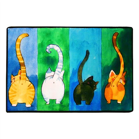 Tapis De Porte Pour Chat 1 Pièce